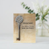 Skeleton Key-We hebben een nieuwe thuisaankondigin Aankondigingskaart (Staand voorkant)