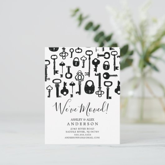  Skeleton Keys Bewegende Aankondiging (Staand voorkant)