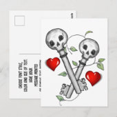 Skeleton Keys Briefkaart (Voorkant / Achterkant)