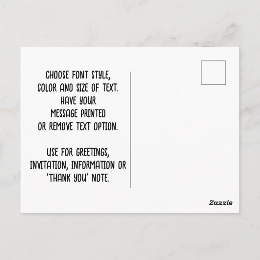 Skeleton Keys Briefkaart (Achterkant)