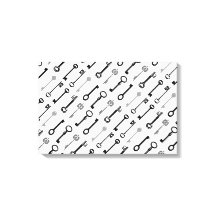 Skeleton Keys op Canvas