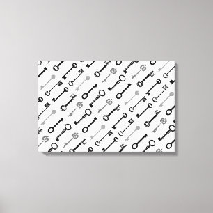  Skeleton Keys op Canvas