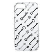 Skeleton Keys Patroon Case-Mate iPhone Case (Achterkant)