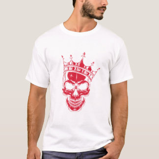 Skeleton King of Skeleton Prince T-shirt in het ro