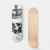 Skeleton King Skateboard (Voorkant)