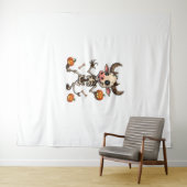 Skeleton Koe Parade Wandkleed (In Situ (horizontaal))