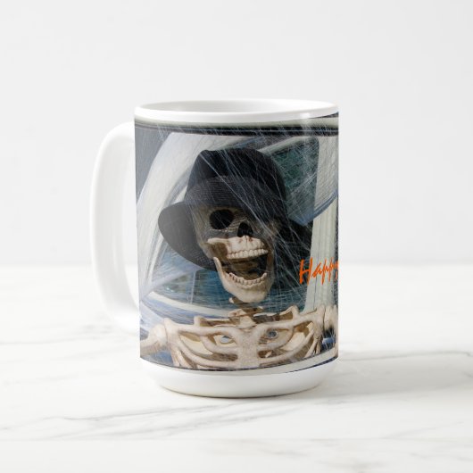 Skeleton Koffiemok (Voorkant links)