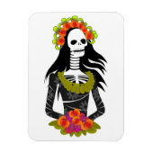 SKELETON LADY MAGNEET (Verticaal)