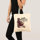 Skeleton lezen boek Canvas tas (Voorkant (product))