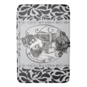 Skeleton Love Couple Marriage Dance Badmat (Voorkant Verticaal)