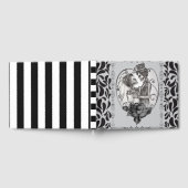 Skeleton Love Couple Marriage Dance Gothic Wedding Gastenboek (Volledig)