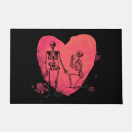 Skeleton Love Deurmat