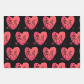 Skeleton Love Inpakpapier Vel (Voorkant 2)