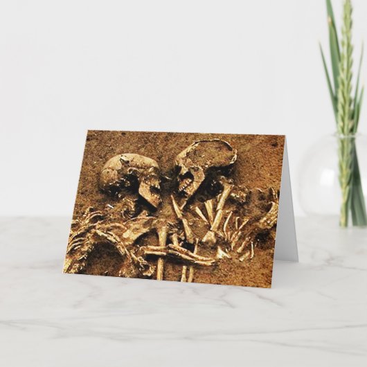 Skeleton Love Kaart (Voorkant)