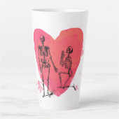 Skeleton Love Latte Mok (Voorkant)