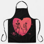 Skeleton Love Schort (Voorkant)
