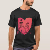 Skeleton Love T-shirt (Voorkant)