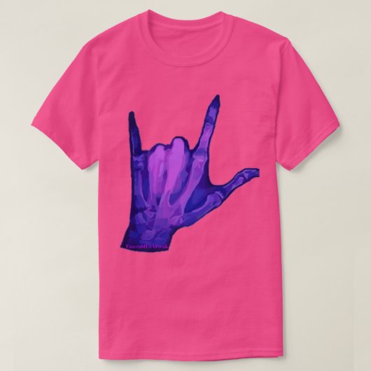 Skeleton Love T-shirt (Design voorkant)