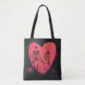 Skeleton Love Tote Bag (Voorkant)