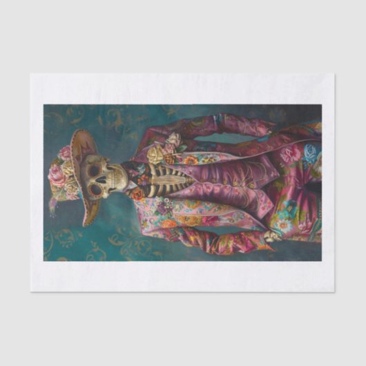 Skeleton Lyfe13 Tissuepapier (Voorkant)