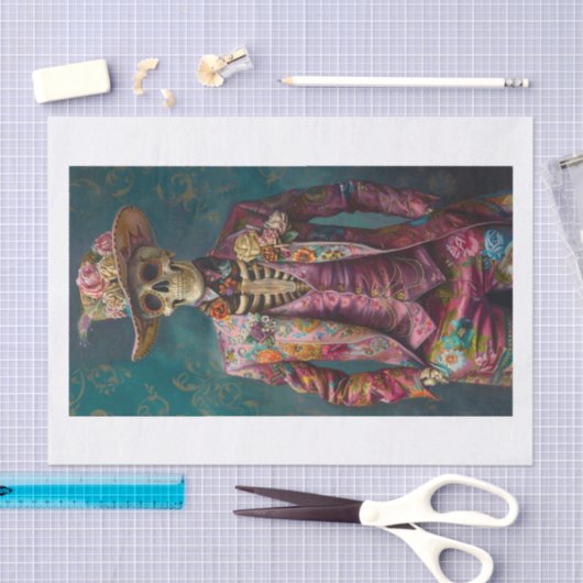 Skeleton Lyfe13 Tissuepapier (Craft)