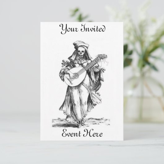 Skeleton Mainstream Kaart (Staand voorkant)