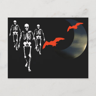 Skeleton March Briefkaart