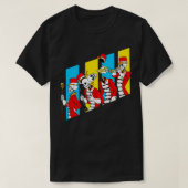 Skeleton Marching Band T-shirt (Design voorkant)