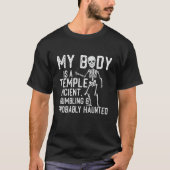 Skeleton Mijn lichaam is een gematigd ouderlijk kr T-shirt (Voorkant)