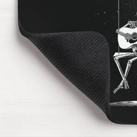 Skeleton Moon Band T - shirts - Rock and Roll Conc Muismat (Hoek)