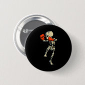 Skeleton Muay Thai Kick Boksen Mma Funny Karate Ha Ronde Button 5,7 Cm (Voorkant /achterkant)