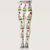 skeleton nachtmerrie - leggings voor kerstmis (Voorkant)