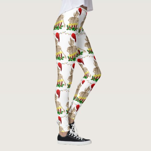 skeleton nachtmerrie - leggings voor kerstmis (Rechts)