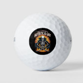 Skeleton niet cool en mysterieuze autistische homo golfballen (Voorkant)