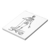 Skeleton Notitieblok (Linkerzijde)