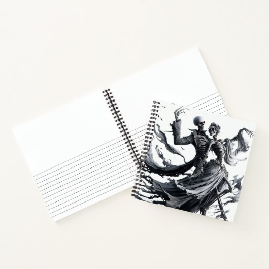 Skeleton Notitieboek (Binnen)