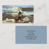 Skeleton On Beach Visitekaartje (Voorkant / Achterkant)