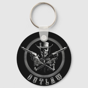 Skeleton Outlaw Key Rings Sleutelhanger