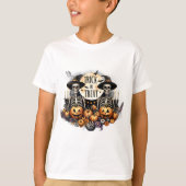 Skeleton Party Kids Tshirt (Voorkant)