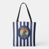 Skeleton Party Pirate Tote Bag (Achterkant)