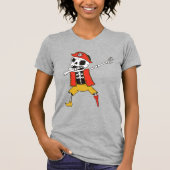 Skeleton Pirate Dab T-shirt (Voorkant)