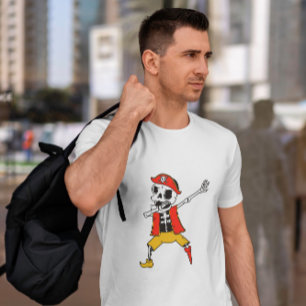 Skeleton Pirate Dab T-shirt