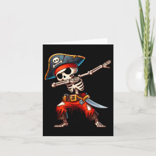 Skeleton Pirate Halloween Kinder Pirate Kaart