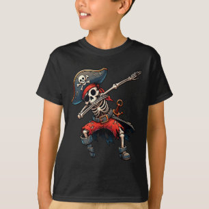 Skeleton Pirate Kinder T-shirt