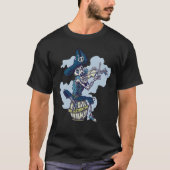 Skeleton Pirate Musician T-shirt (Voorkant)