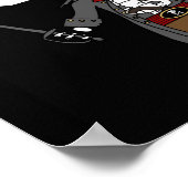 Skeleton Pirate Poster (Hoek)