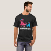 Skeleton piratendinosaurus T rex Halloween co T-shirt (Voorkant volledig)