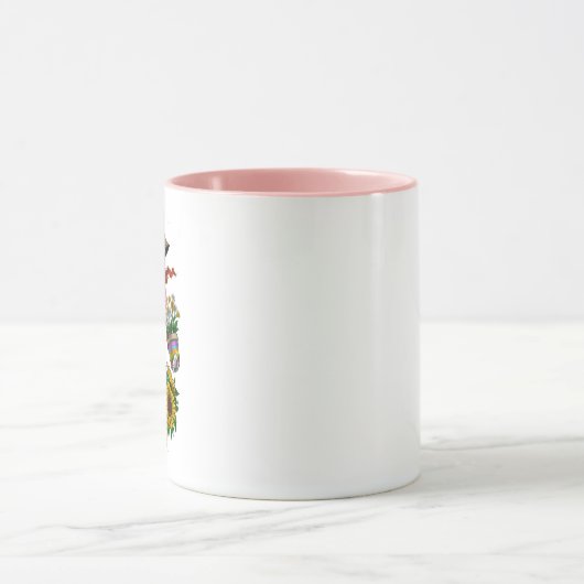 Skeleton Planten Gardener Mok (Midden)