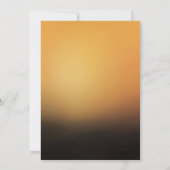 Skeleton pompoenen Halloween Party uitnodiging (Achterkant)