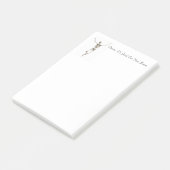 Skeleton Post merkt op Post-it® Notes (Schuin)